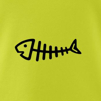 Rybí  kostra kreslená