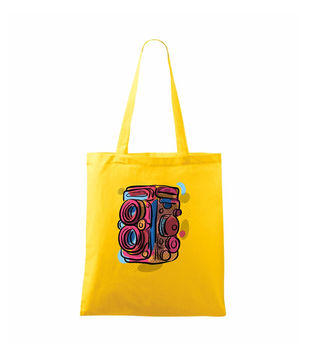 Foťák farebný - dve šošovky