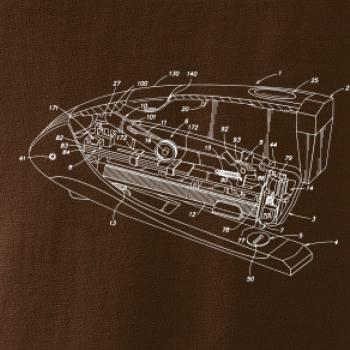 Nákres kancelárska zošívačka