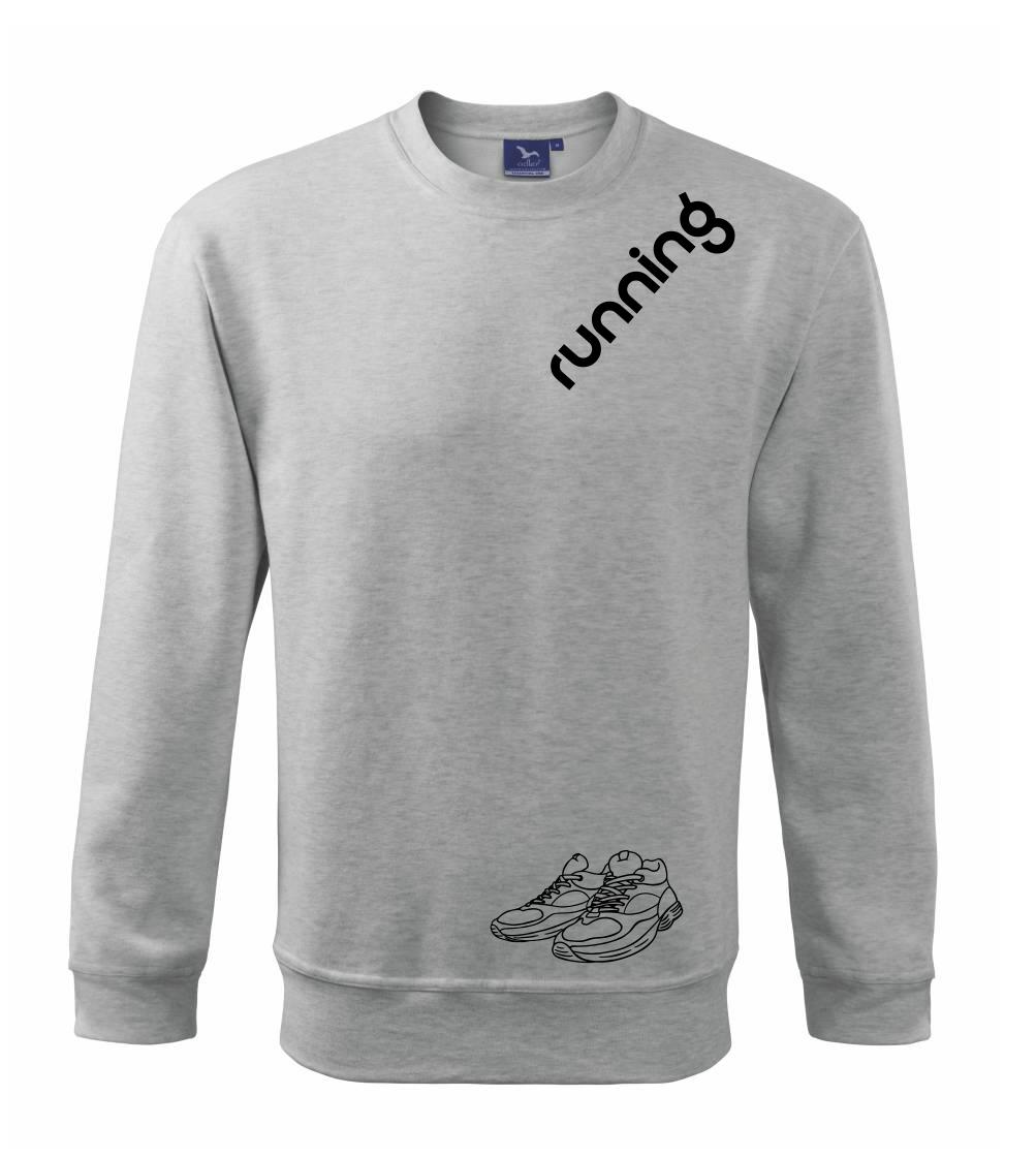 Running nápis šikmo Running nápis šikmo