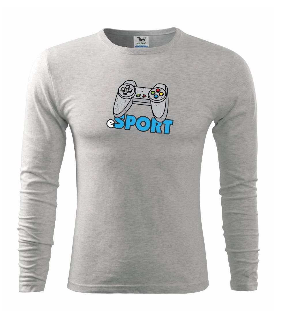 Tričká pre ajťákov - eSport - Tričko s dlhým rukávom FIT-T long sleeve