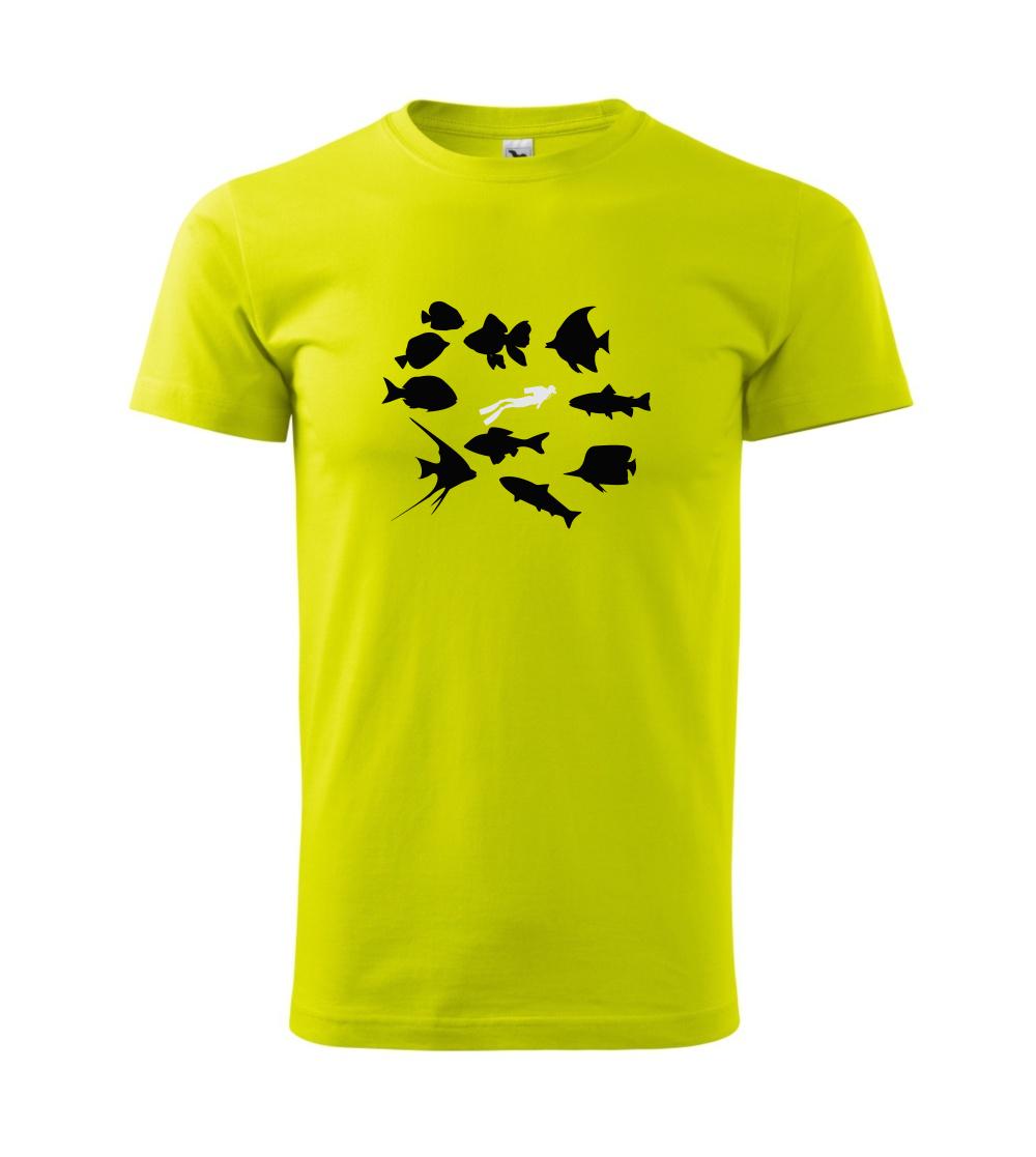 Potápač ryby štvorec Potápač ryby štvorec