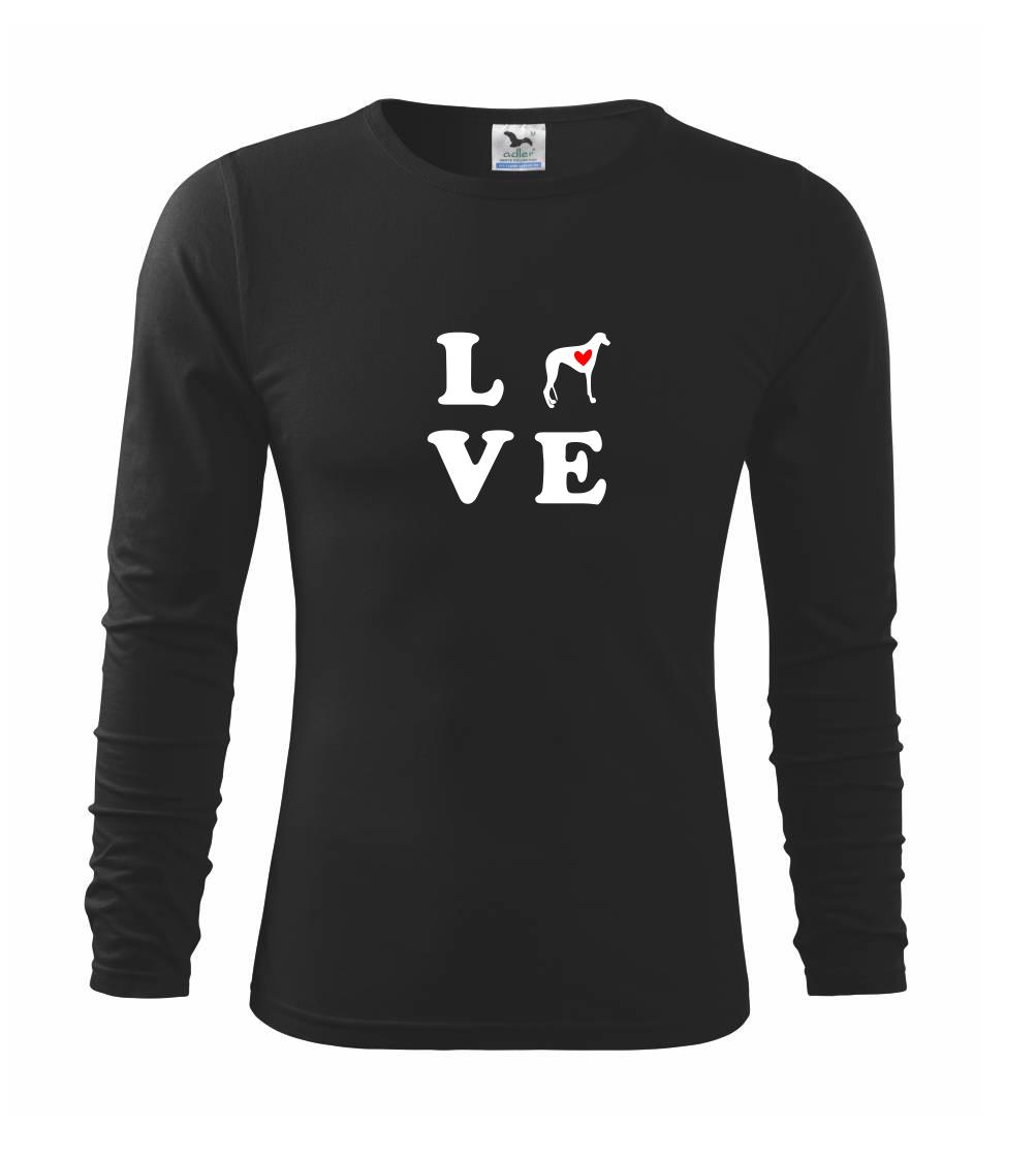 Chrt - Chrt love - Tričko detské Long Sleeve