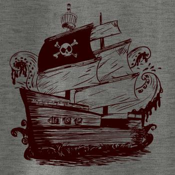 Pirátská loď maľovaná