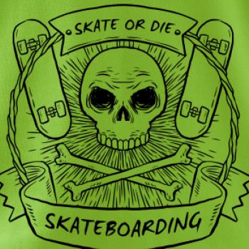Ride or die skateboarding lebka