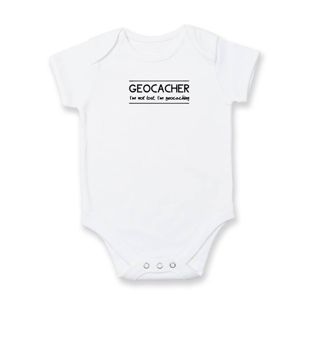 Tričká na geocaching - Geocacher - Body dojčenské s krátkym rukávom