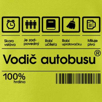 Čiarový kód - Vodič autobusu / Vodička autobusu