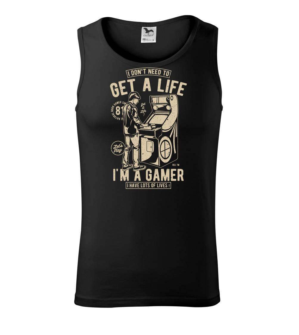 Tričká pre ajťákov - Get A Life - Tielko pánske Core