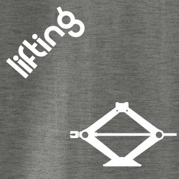 Lifting nápis šikmo Lifting nápis šikmo