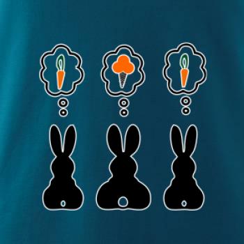 Králici premýšľajú, čo by zožrali