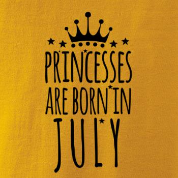 Princesses are born in July