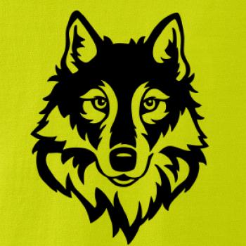 Hlava vlka čiernobiela (Hana-creative)