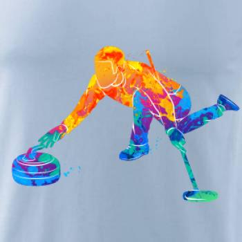 Curling splash Curling splash