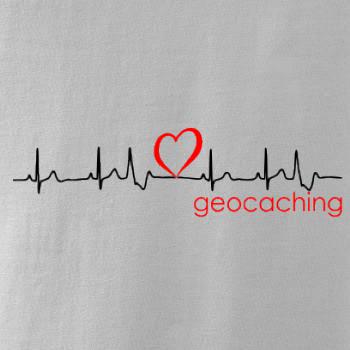 Moje srdce bije pre Geocaching -Text