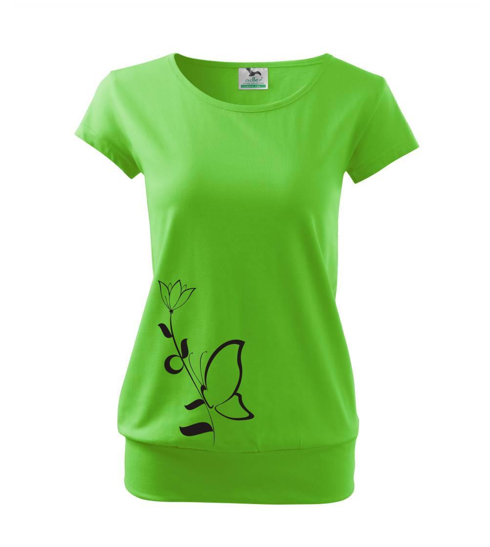 Motýľ na kytici Motýľ na kytici