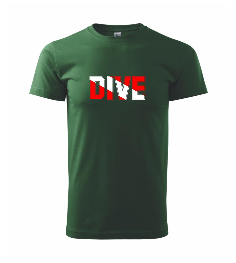 Dive nápis vlajka Dive nápis vlajka