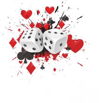 Poker kocky splash
