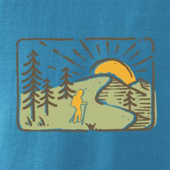 Nordic walking v prírode