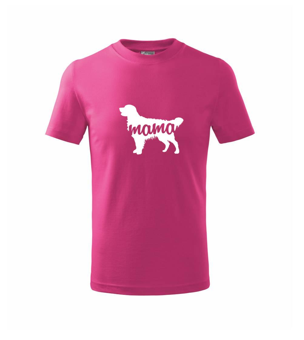 Zlatý retriever mama obrys