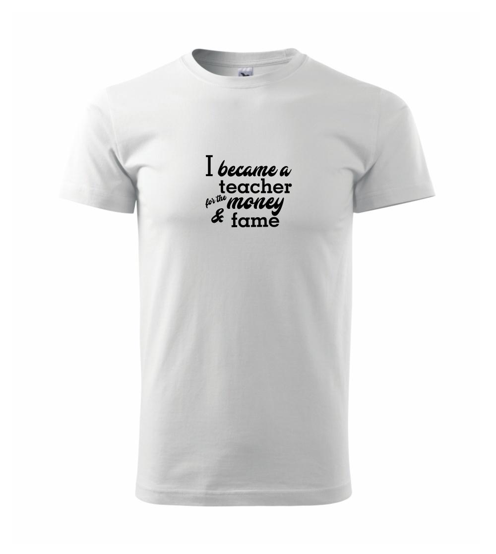 Became a teacher Became a teacher
