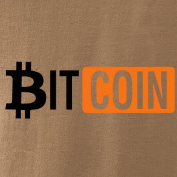 Bitcoin nápis Bitcoin nápis