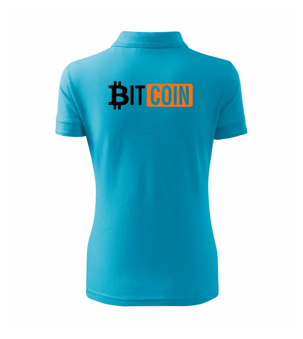 Bitcoin nápis Bitcoin nápis