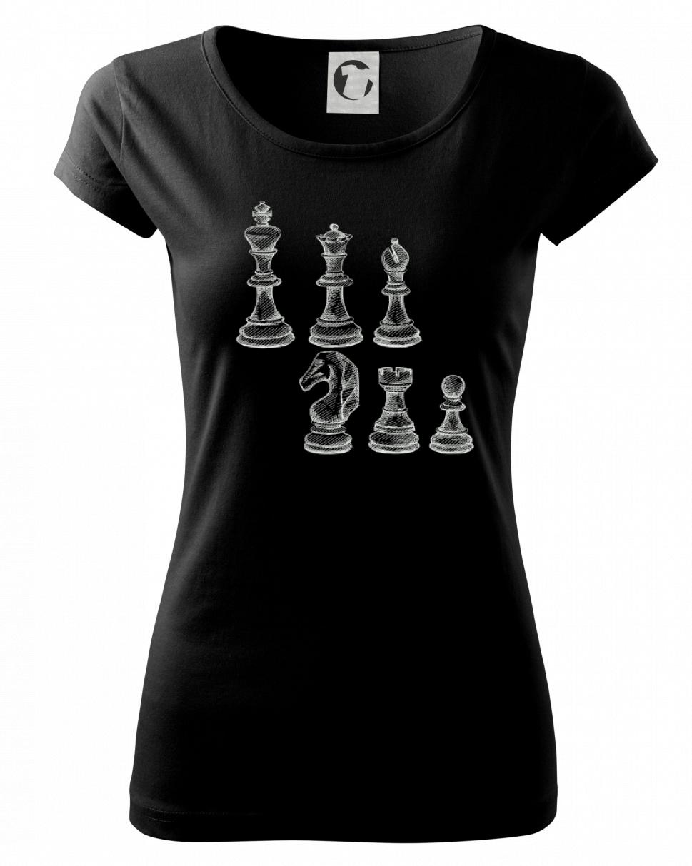 Šachové figúrky kreslené Šachové figúrky kreslené