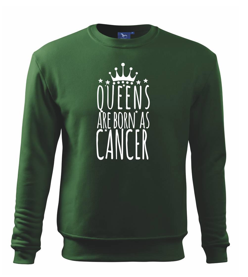 Tričká Rak - Queens are born as Cancer - Rak - Mikina Essential detská