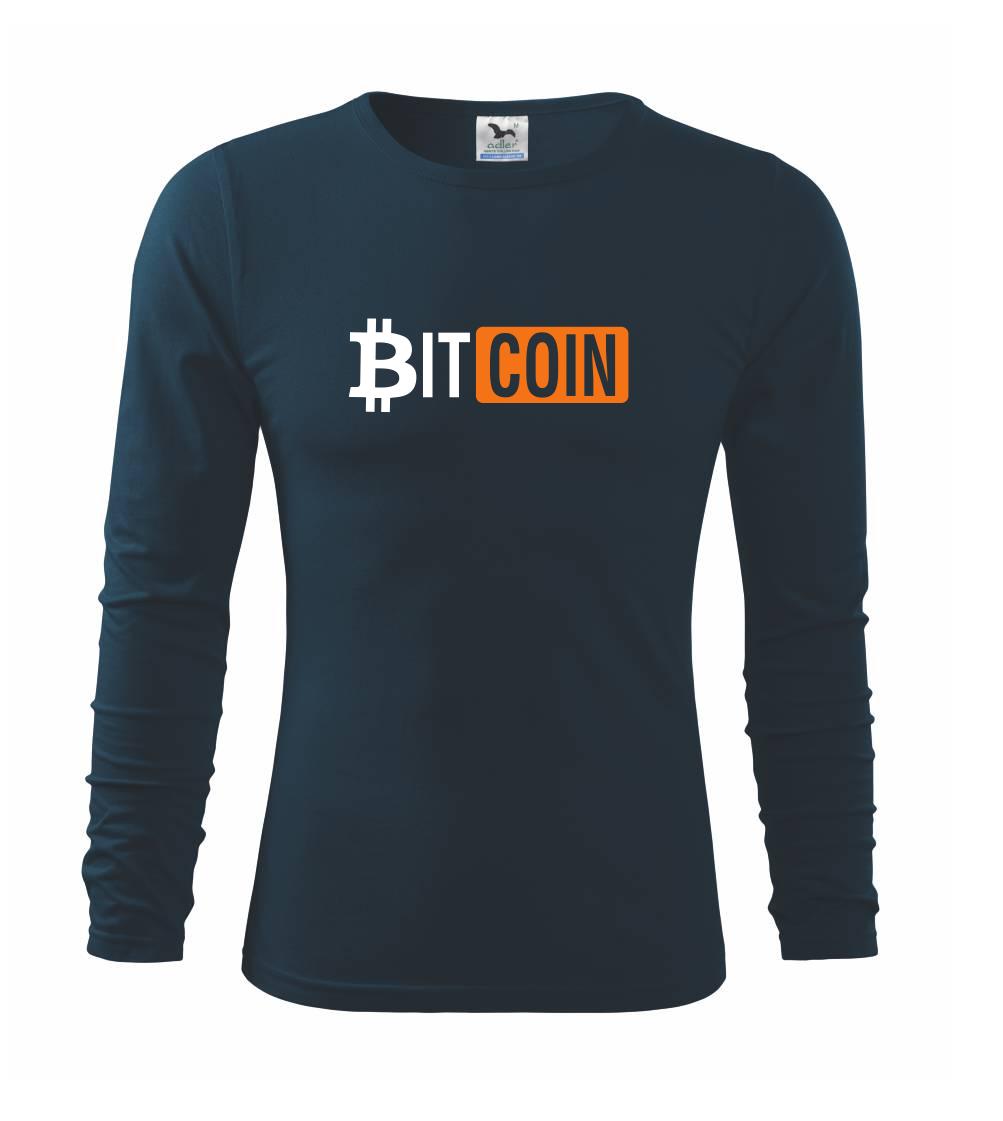 Bitcoin nápis Bitcoin nápis