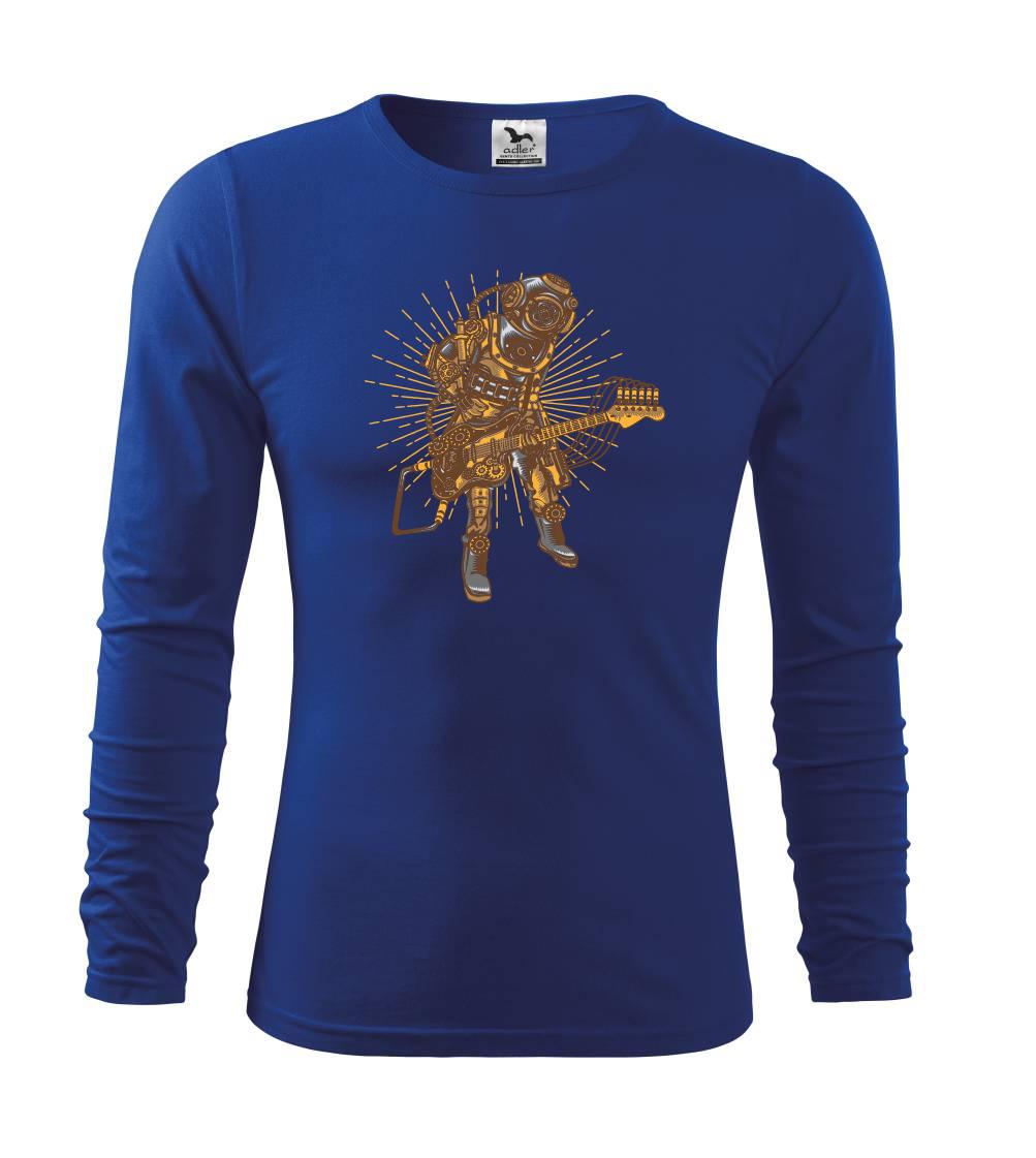 Grafické tričká - Steampunk rocker - Tričko detské Long Sleeve