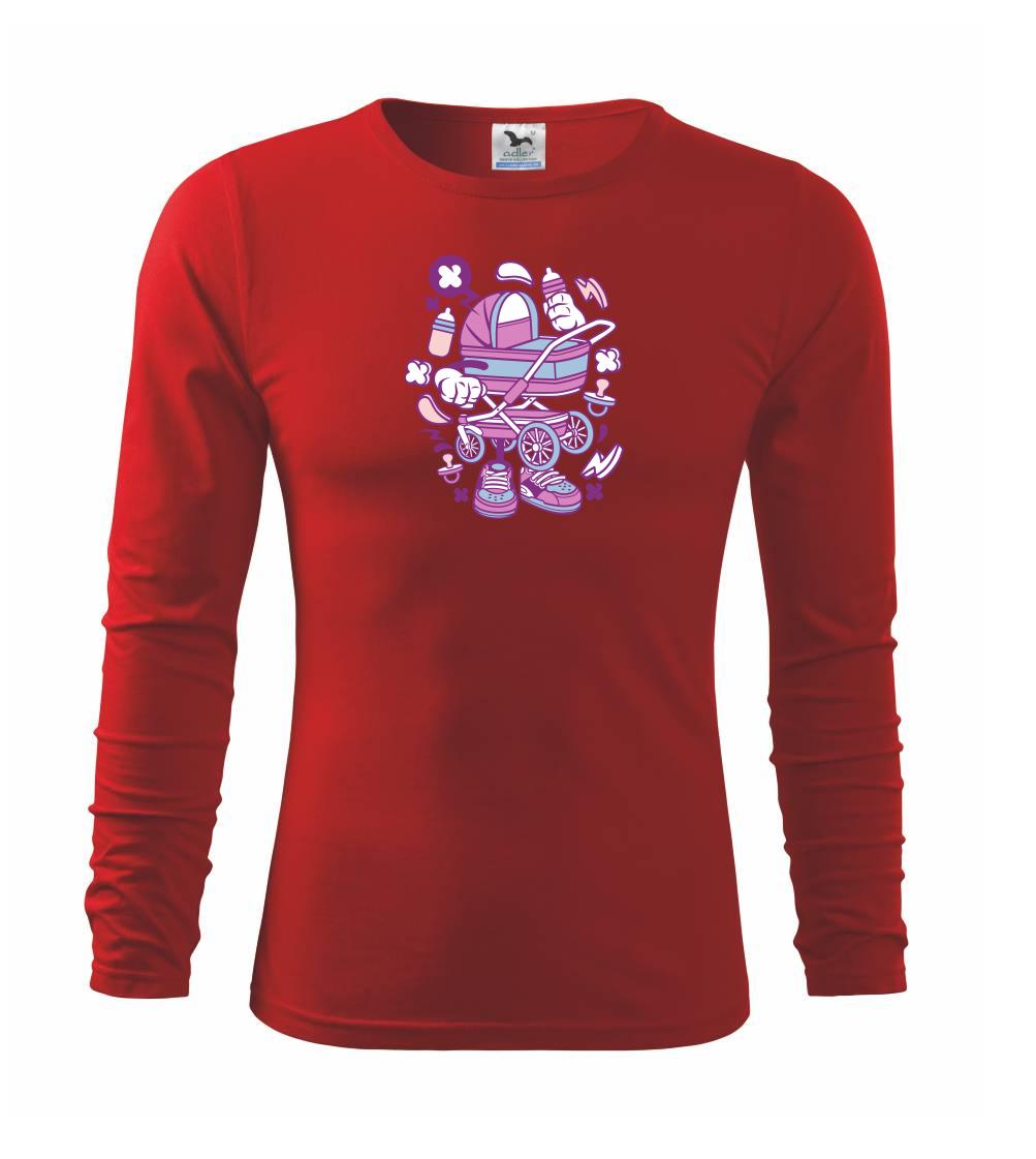 Grafické tričká - Babyčarák - Tričko detské Long Sleeve