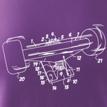 Skateboard nákres kolieska