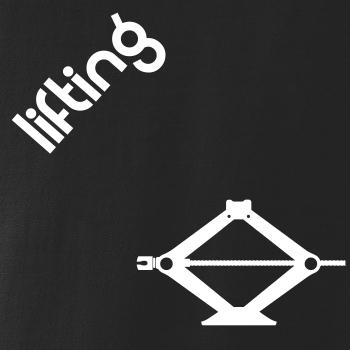 Lifting nápis šikmo Lifting nápis šikmo