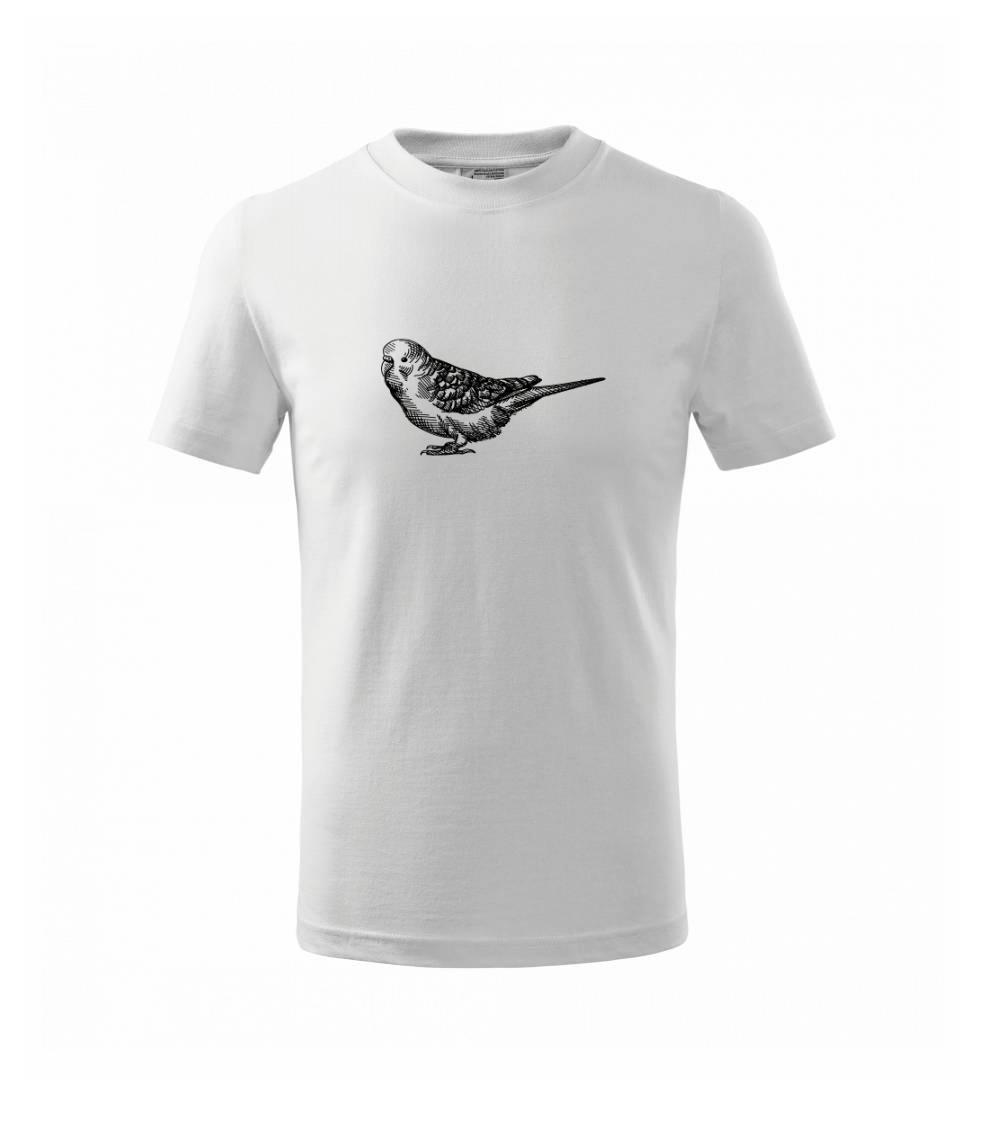 Ceruzkou kreslený Papagáj