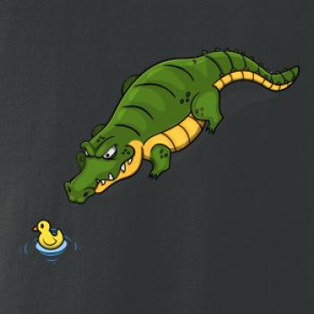 Krokodíl zelený s kačičkou
