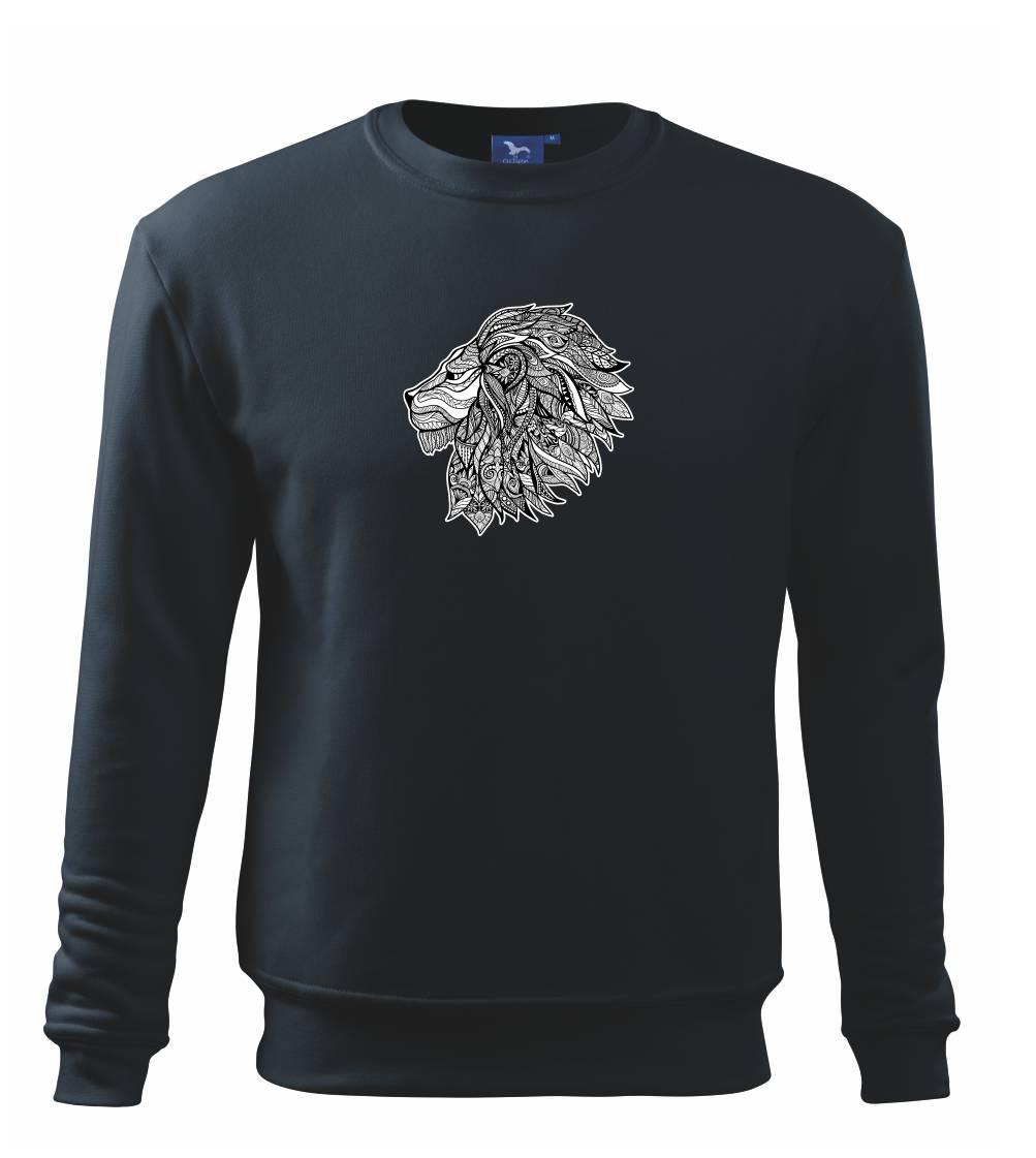 Hlava leva - mandala