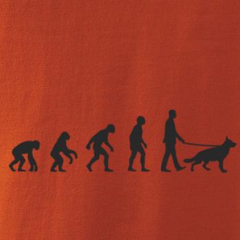 Evolúcia pes Nemecký ovčiak (muž-žena)