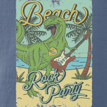 Beach rock party