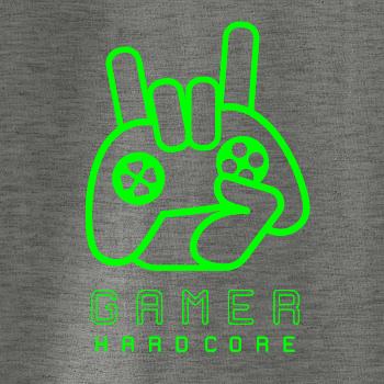 Hardcore gamer - ruka - zelená Hardcore gamer - ruka - zelená