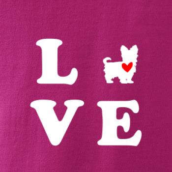 Yorkshire terier love