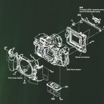 Nákres Digitálny fotoaparát Nákres Digitálny fotoaparát