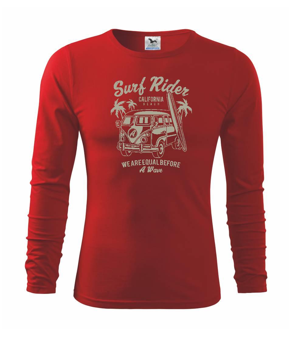 Surferske tričká - Surf Rider - Tričko detské Long Sleeve