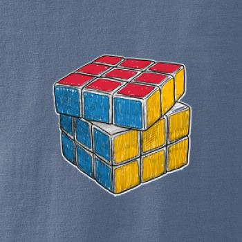 Rubikova kocka kreslená