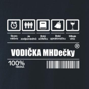 Čiarový kód - Vodič MHDečky / Vodička MHDečky