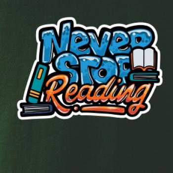 Never stop reading Never stop reading