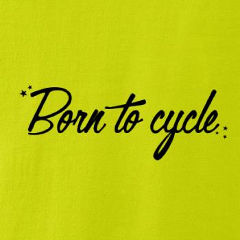 Born to cycle - písacie