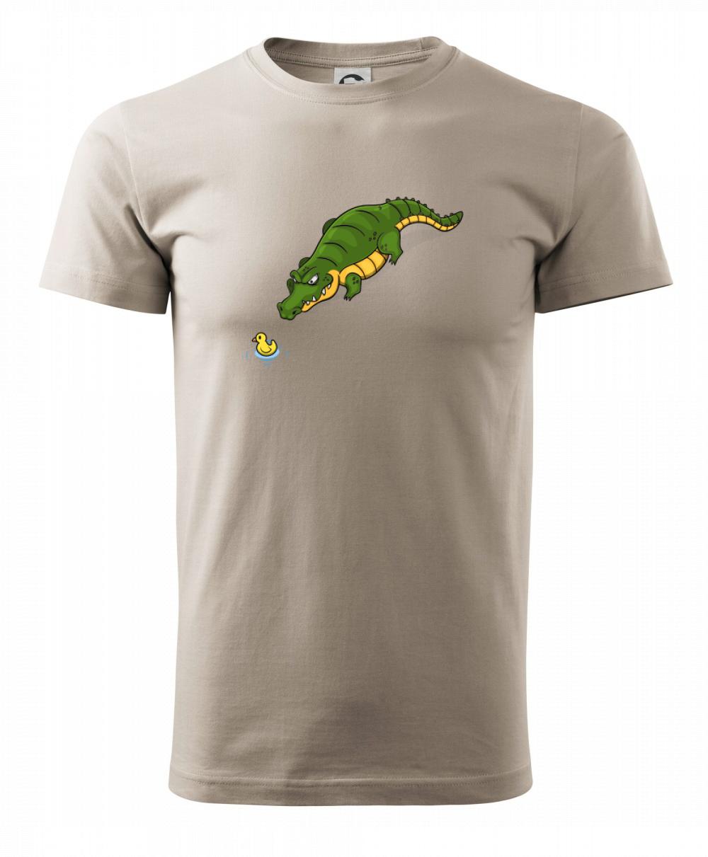 Krokodíl zelený s kačičkou Krokodíl zelený s kačičkou