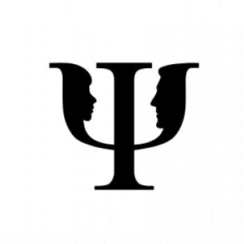 Psychológia logo muž a žena