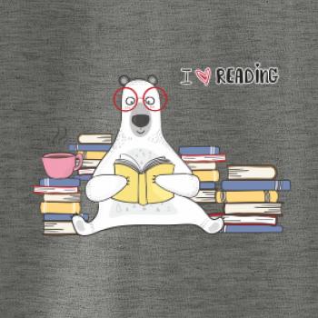 I love reading medveď I love reading medveď