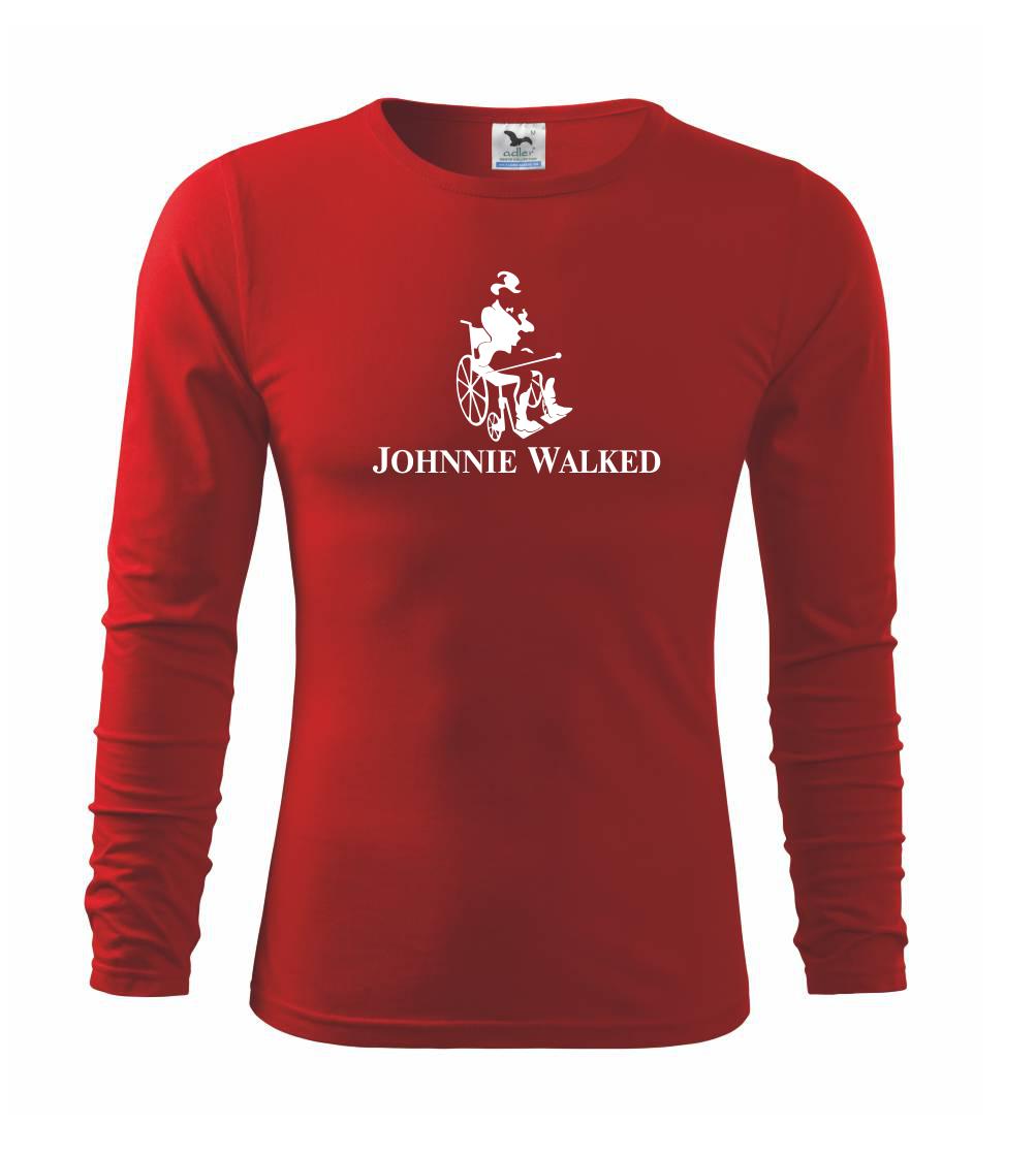 Tričká na párty - Johnnie Walked - Tričko detské Long Sleeve